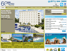 Tablet Screenshot of colombiantouristmayoreo.com